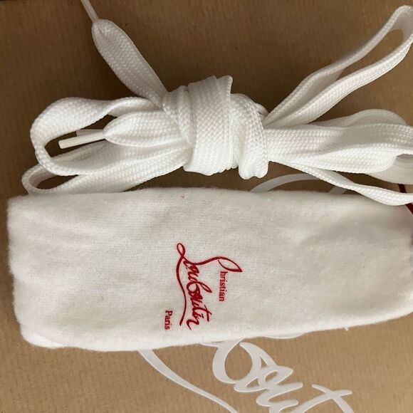 Christian Louboutin Vierissima Iridescent Flat Sneakers - Picture 5 of 11